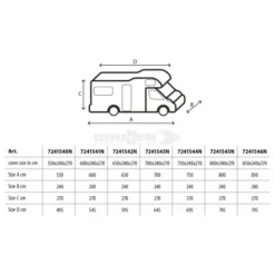 Brunner Camper Cover Design 12 Mesi 9 Brunner Camper Cover Design 12 Mesi -Vendite Campeggio Kit Camper cover 12m brunner antipioggia resistente raggi uv estate inverno tetto rinforzato 4
