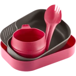 Kit Piatti E Posate Camp-A-Box Light Raspberry