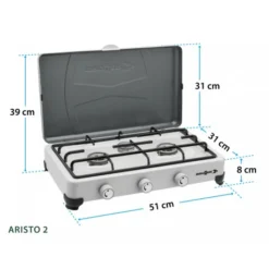 Fornello Brunner Aristo 3 -Vendite Campeggio Kit fornello aristo 3 2