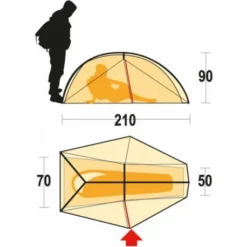 Tenda Ferrino Nemesi 1 -Vendite Campeggio Kit nemesi 1 1 2