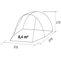 Tenda Brunner Entrada -Vendite Campeggio Kit tenda entrada 5
