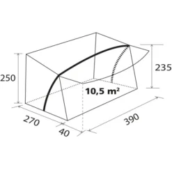 Veranda Brunner Alice -Vendite Campeggio Kit veranda alice 2
