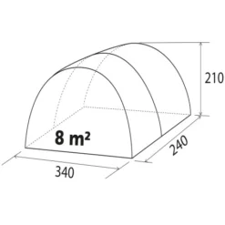 Veranda Brunner Beyond -Vendite Campeggio Kit veranda beyond 4